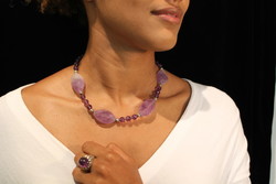 COLLIER AMETHYSTE