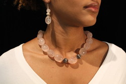 BIJOUX QUARTZ ROSE